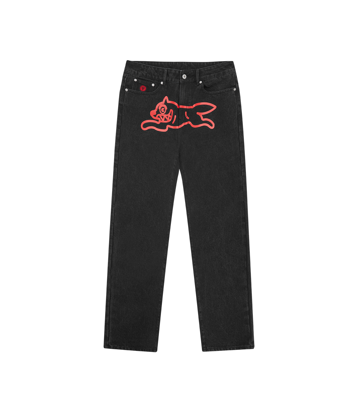RUNNING DOG DENIM PANT - BLACK – BILLIONAIRE BOYS CLUB HONG KONG