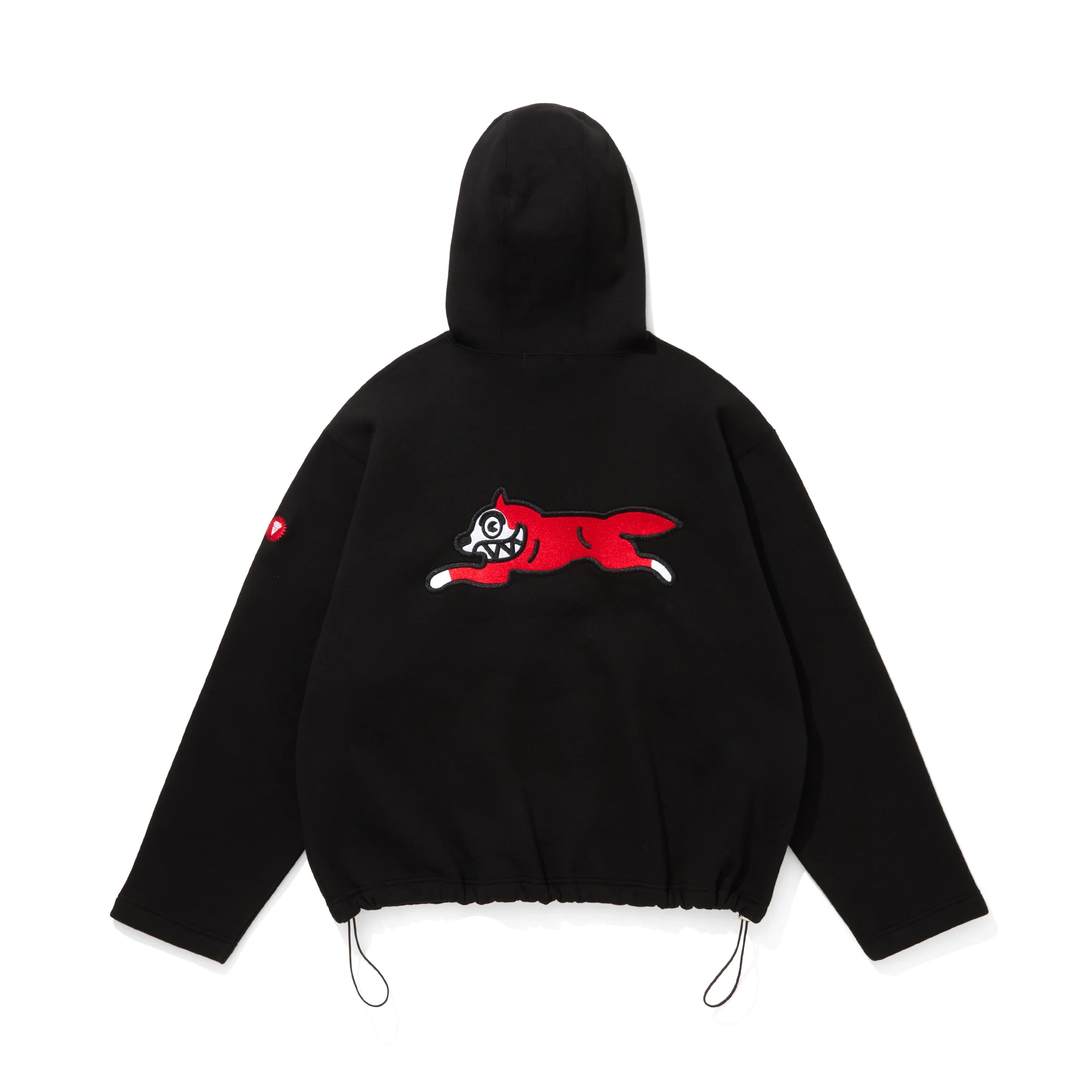 EMBROIDERED LOGO HOODIE - BLACK – BILLIONAIRE BOYS CLUB HONG