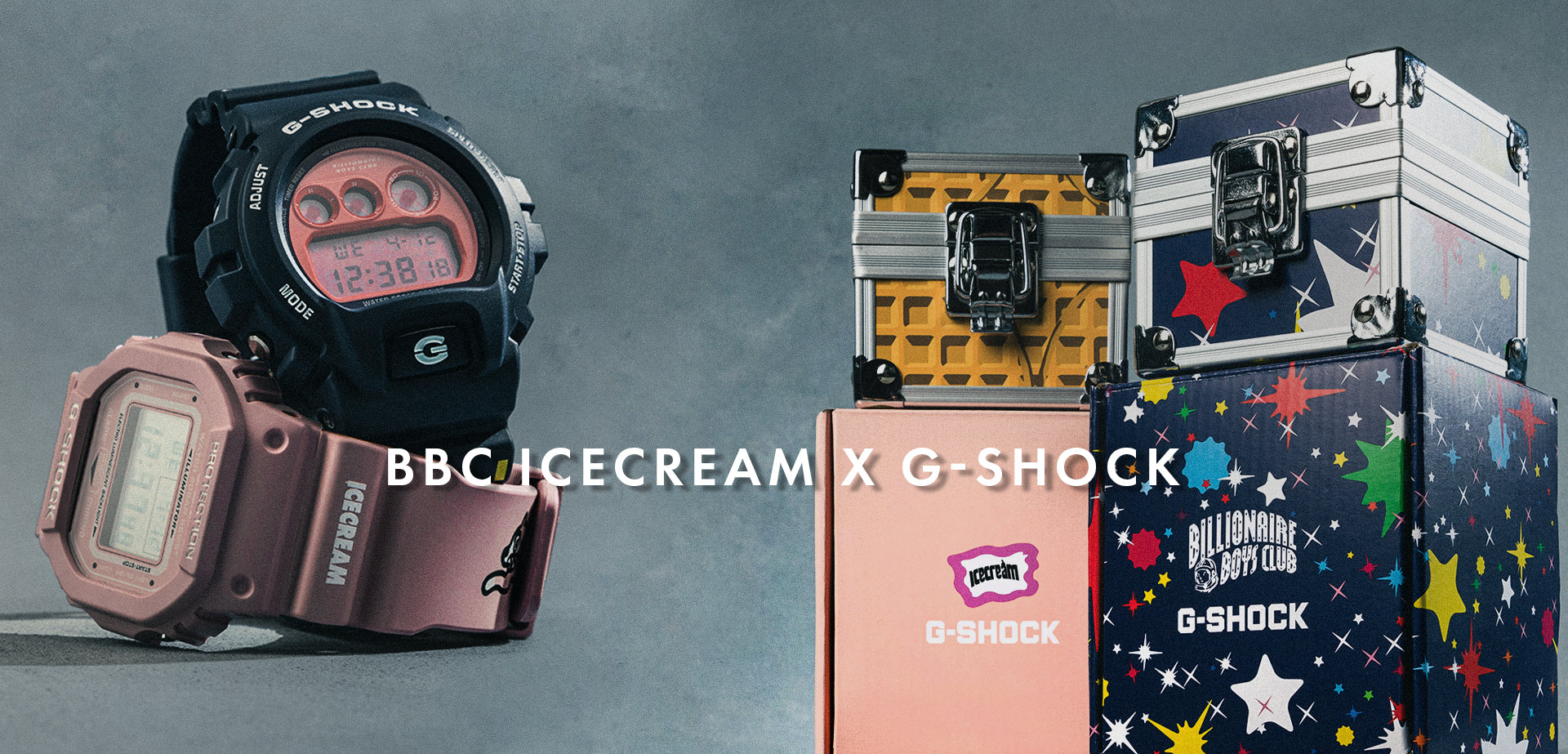 BBC ICECREAM X G-SHOCK
