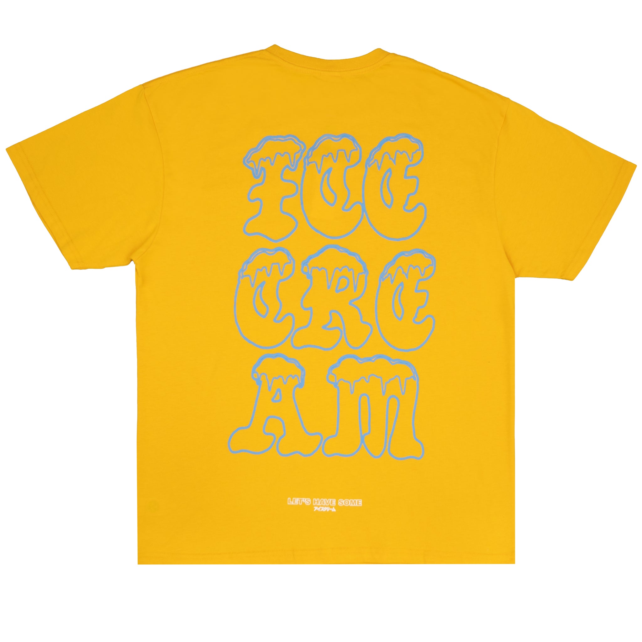 SKATE FASTER SS TEE - OLD GOLD