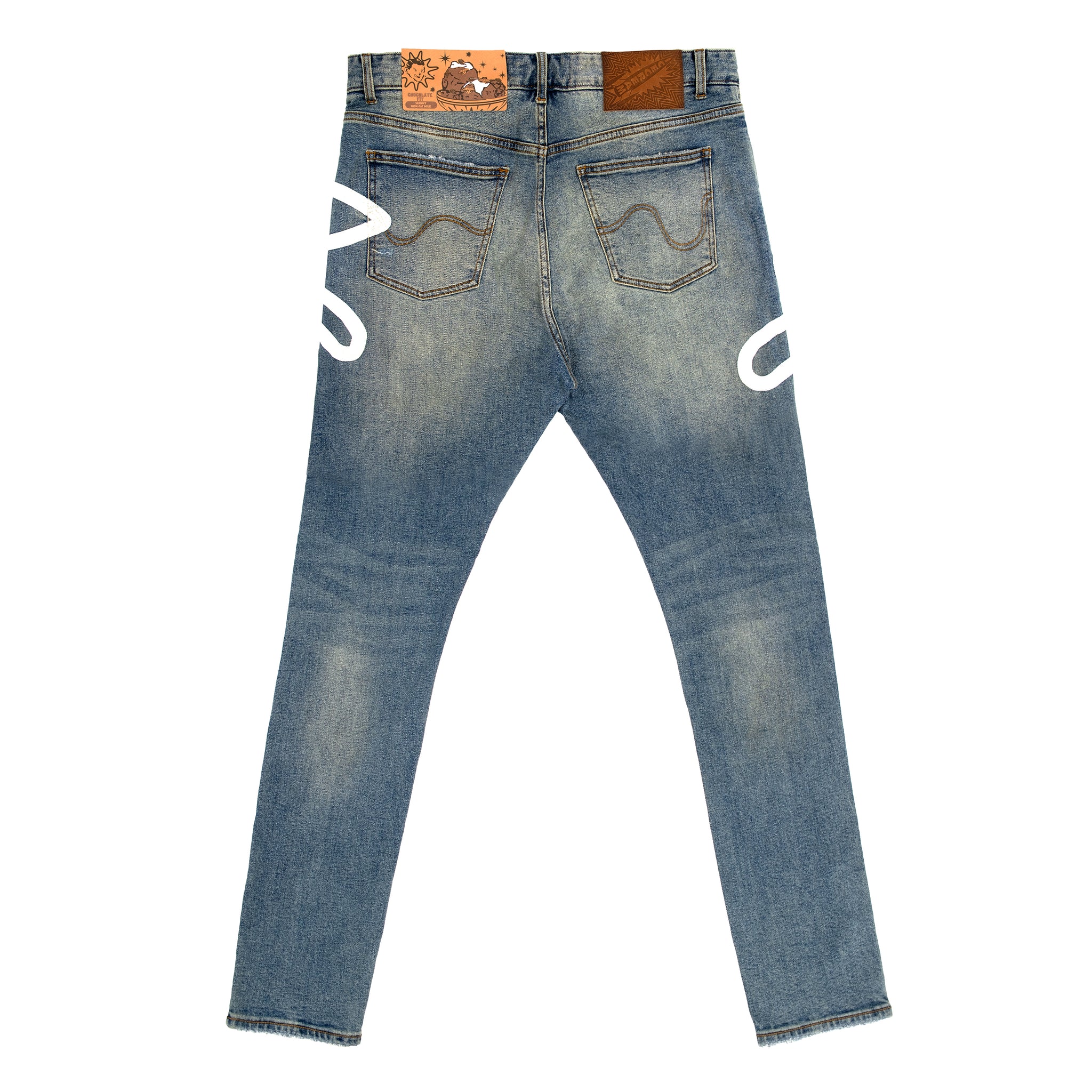 SUPERSIZE JEAN (CHOCOLATE FIT) - BLUEBERRY