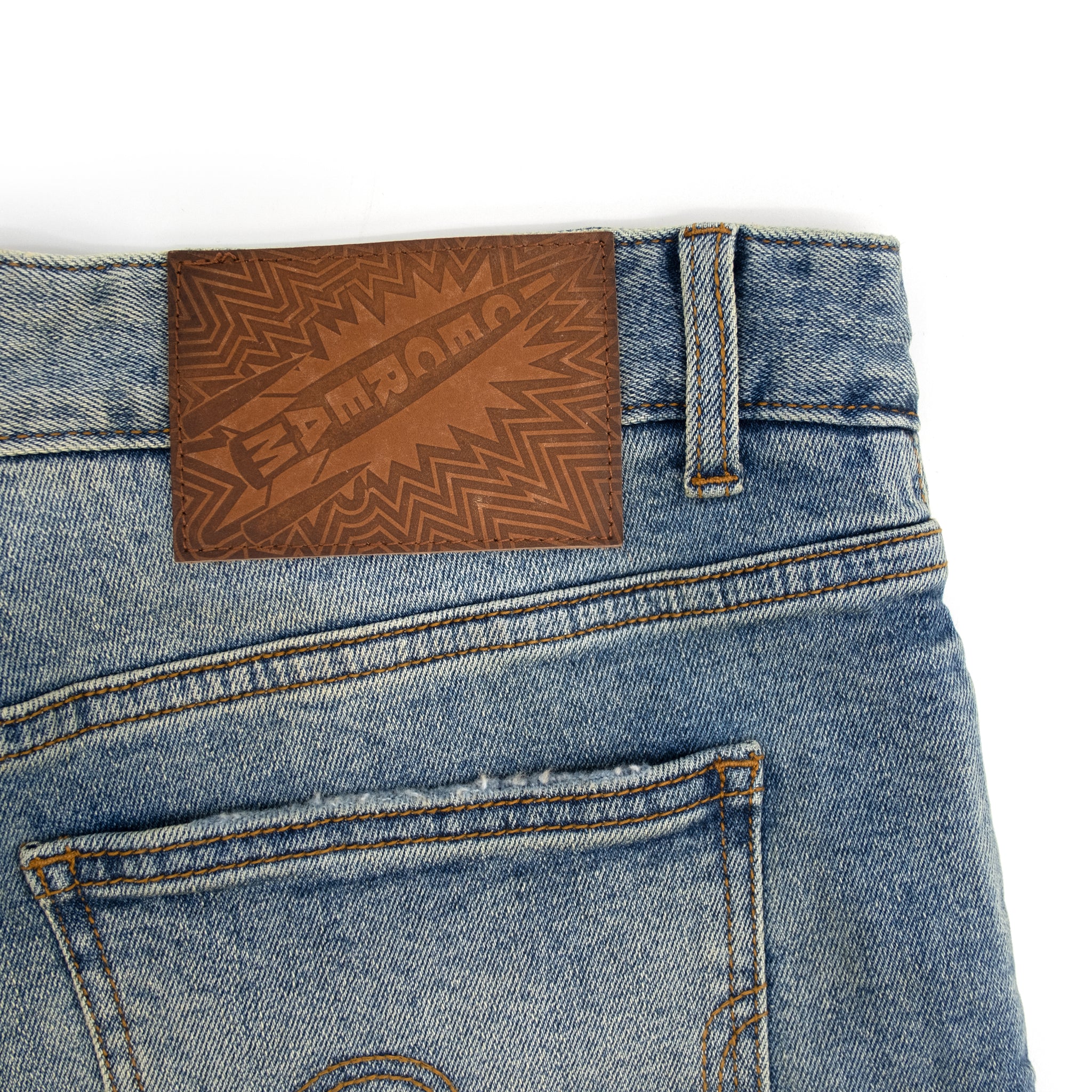 SUPERSIZE JEAN (CHOCOLATE FIT) - BLUEBERRY