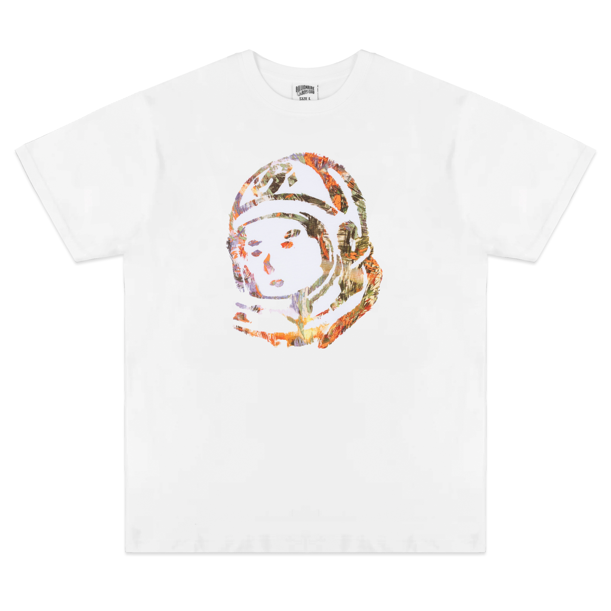 BB SCRIBBLED SS TEE - WHITE