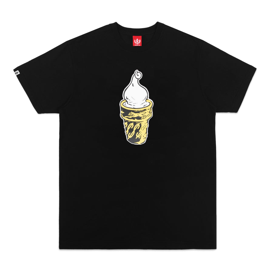 DILLY SS TEE - BLACK