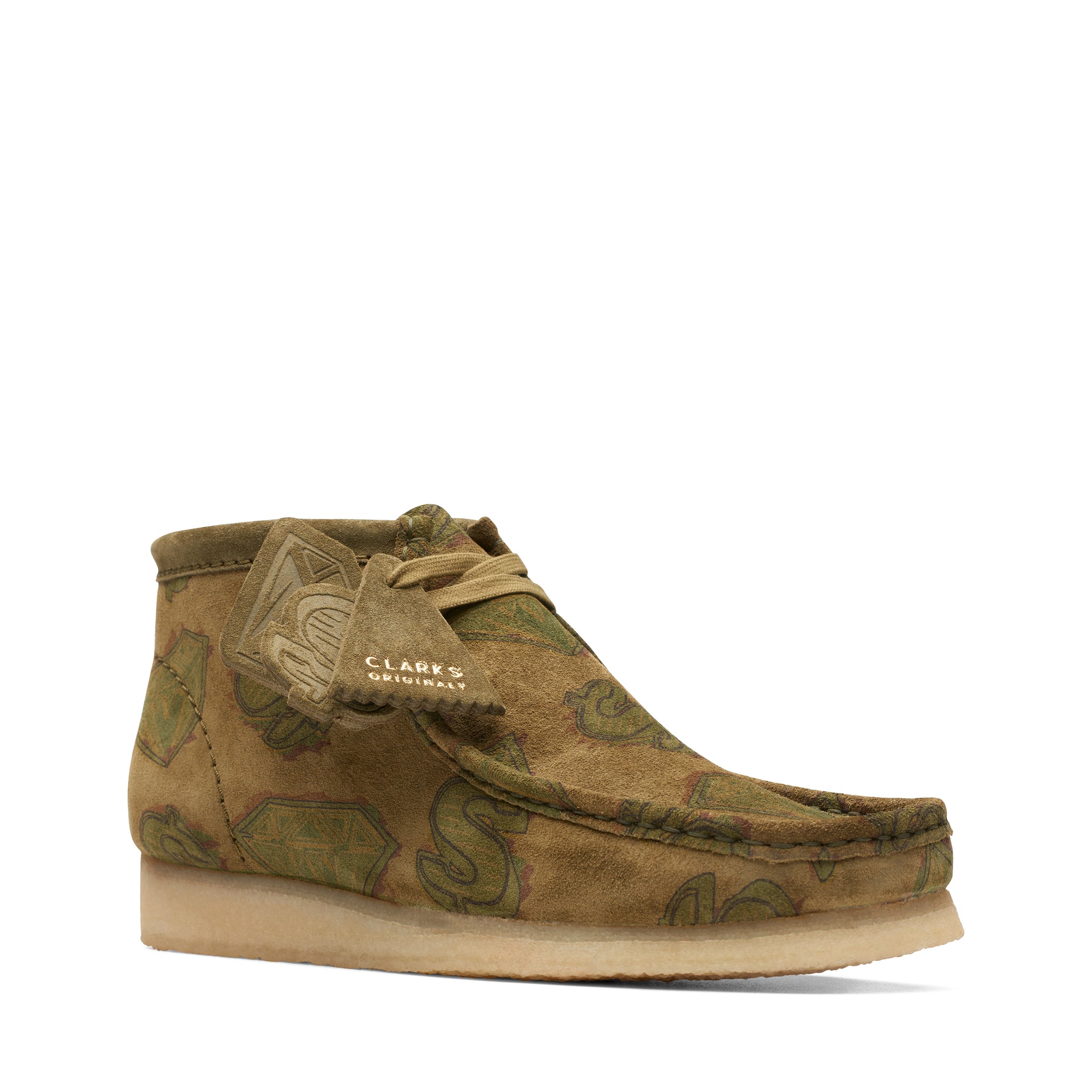[PRE-ORDER] WALLABEE BOOT - DRK GREEN INT