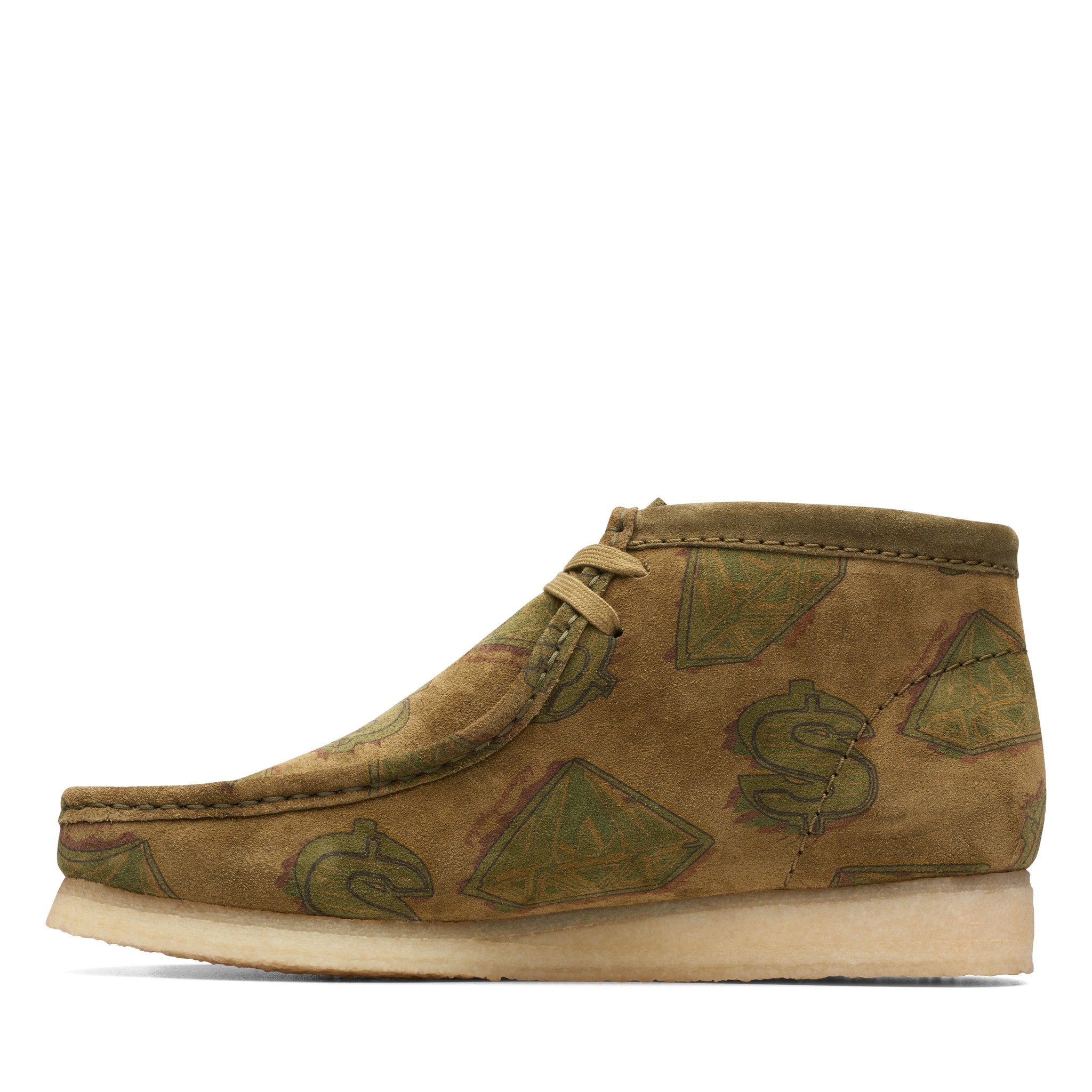[PRE-ORDER] WALLABEE BOOT - DRK GREEN INT