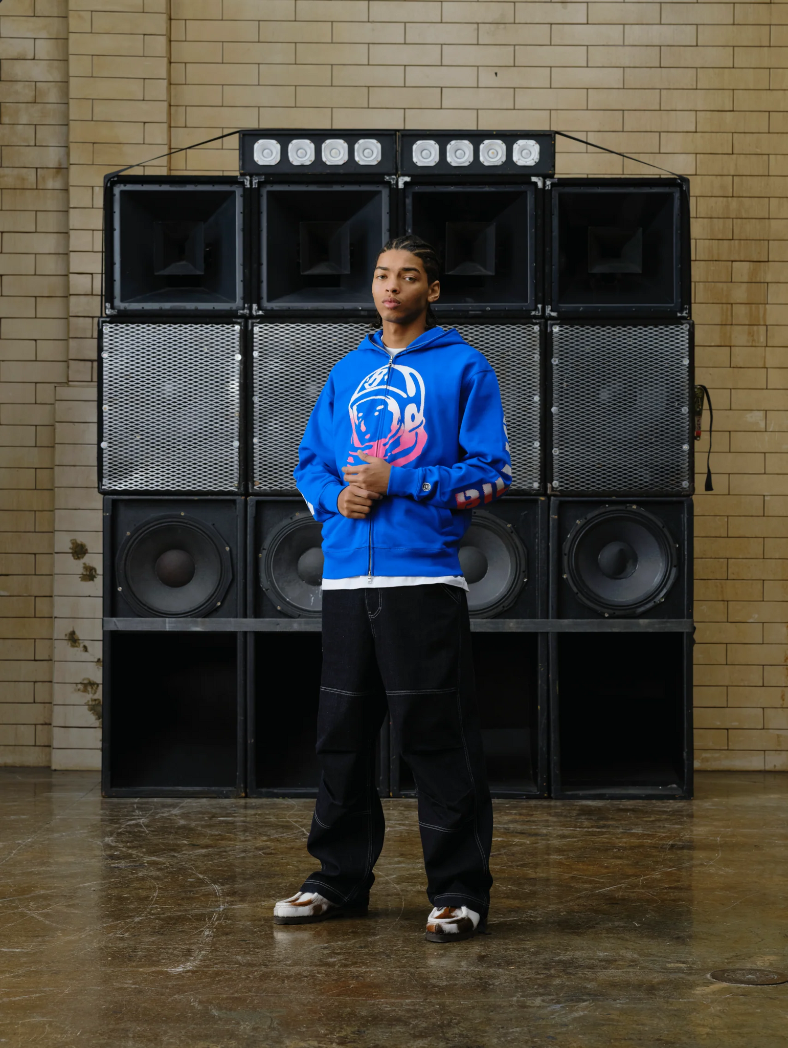 ODYSSEY SPRAYER ASTRO ZIP THROUGH HOOD - BLUE