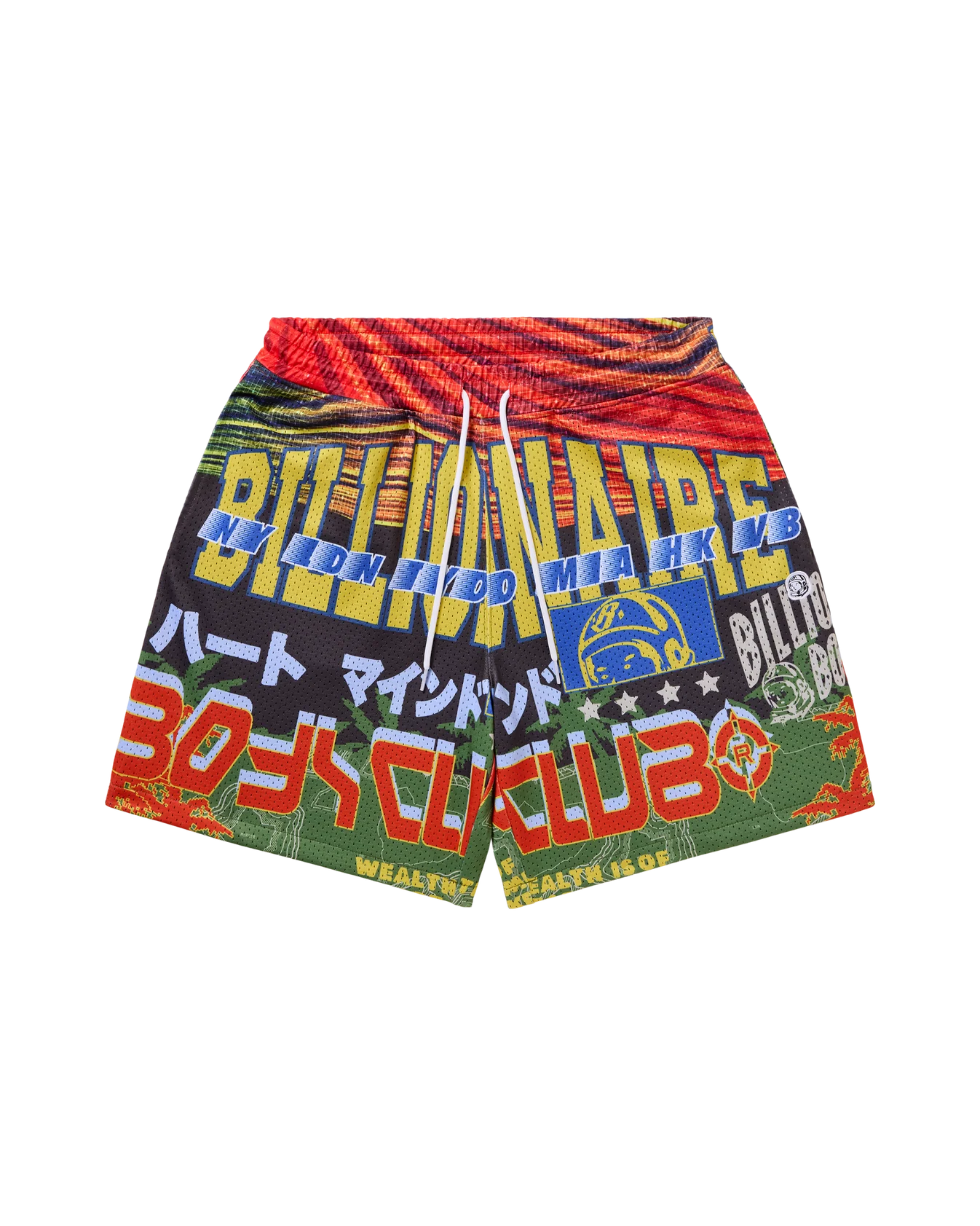 NYLON EASY SHORTS - SAX 26 – BILLIONAIRE BOYS CLUB HONG KONG
