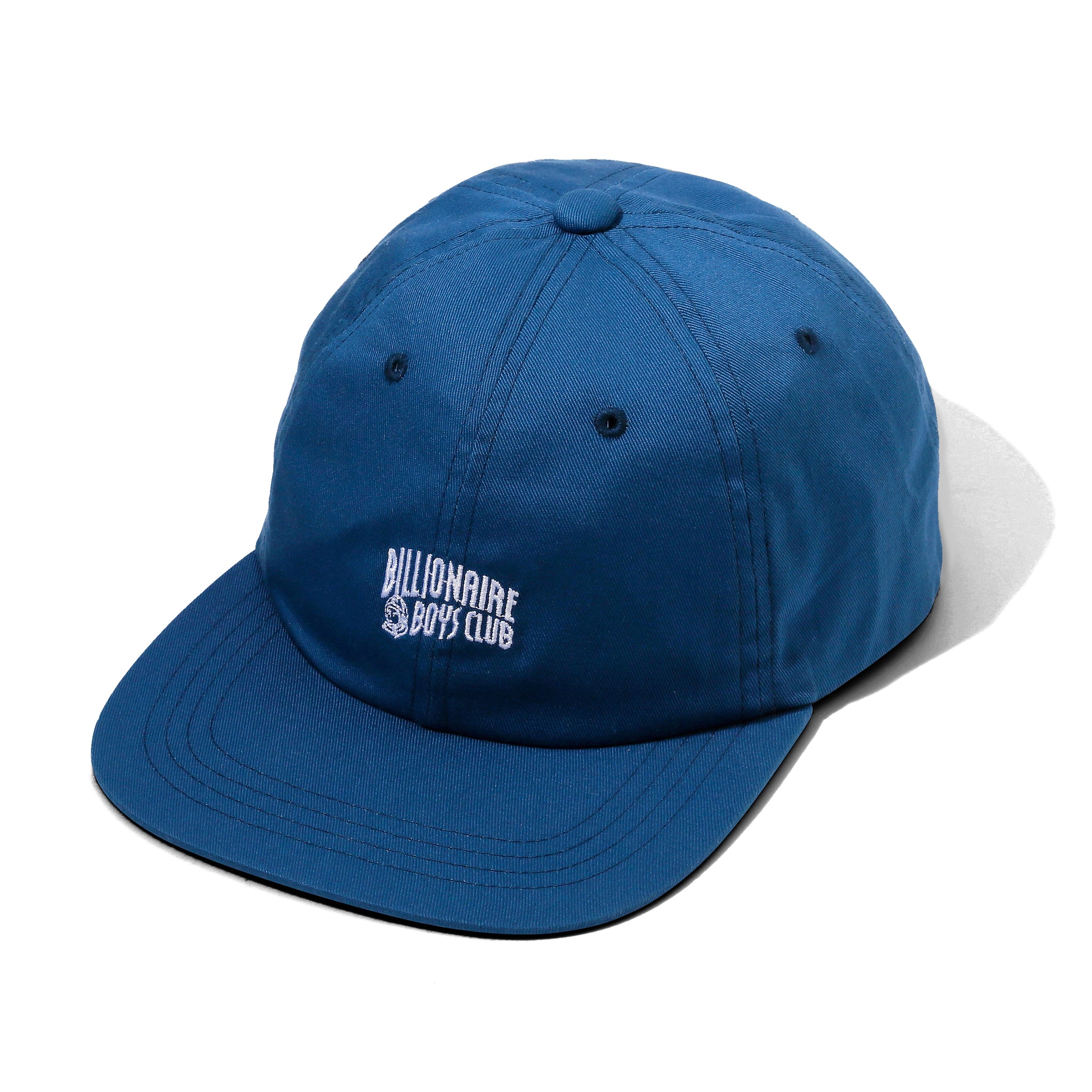 CURVE LOGO 6 PANEL STRAPBACK HAT - BLUE