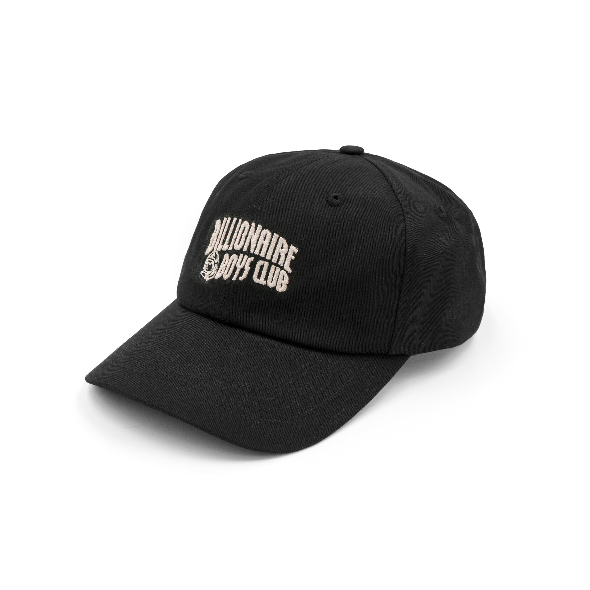 EMBROIDERY LOGO CAP (WASHED) - BLACK
