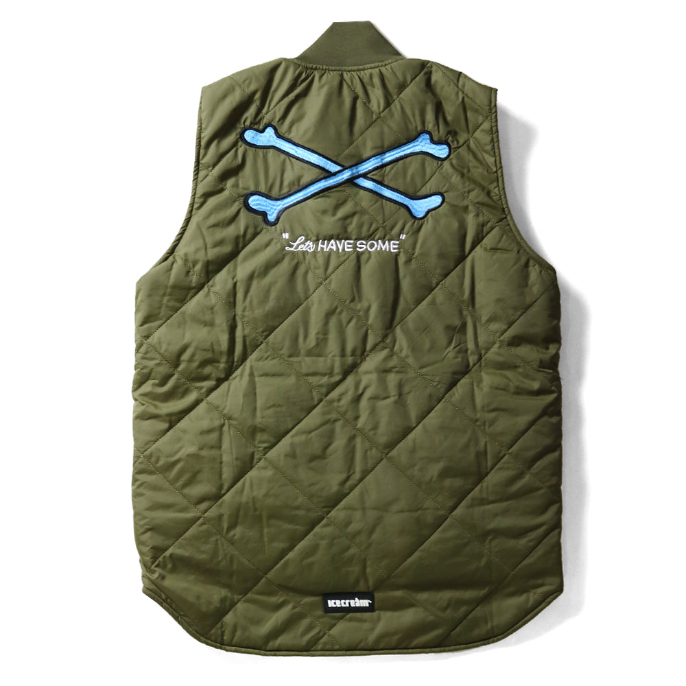 QUILTING VEST EMBROIDERY - OD