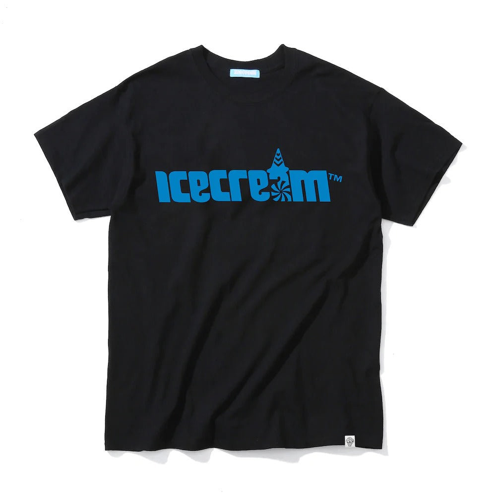 ICECREAM X YOPPI COTTON T-SHIRT 003 - BLACK