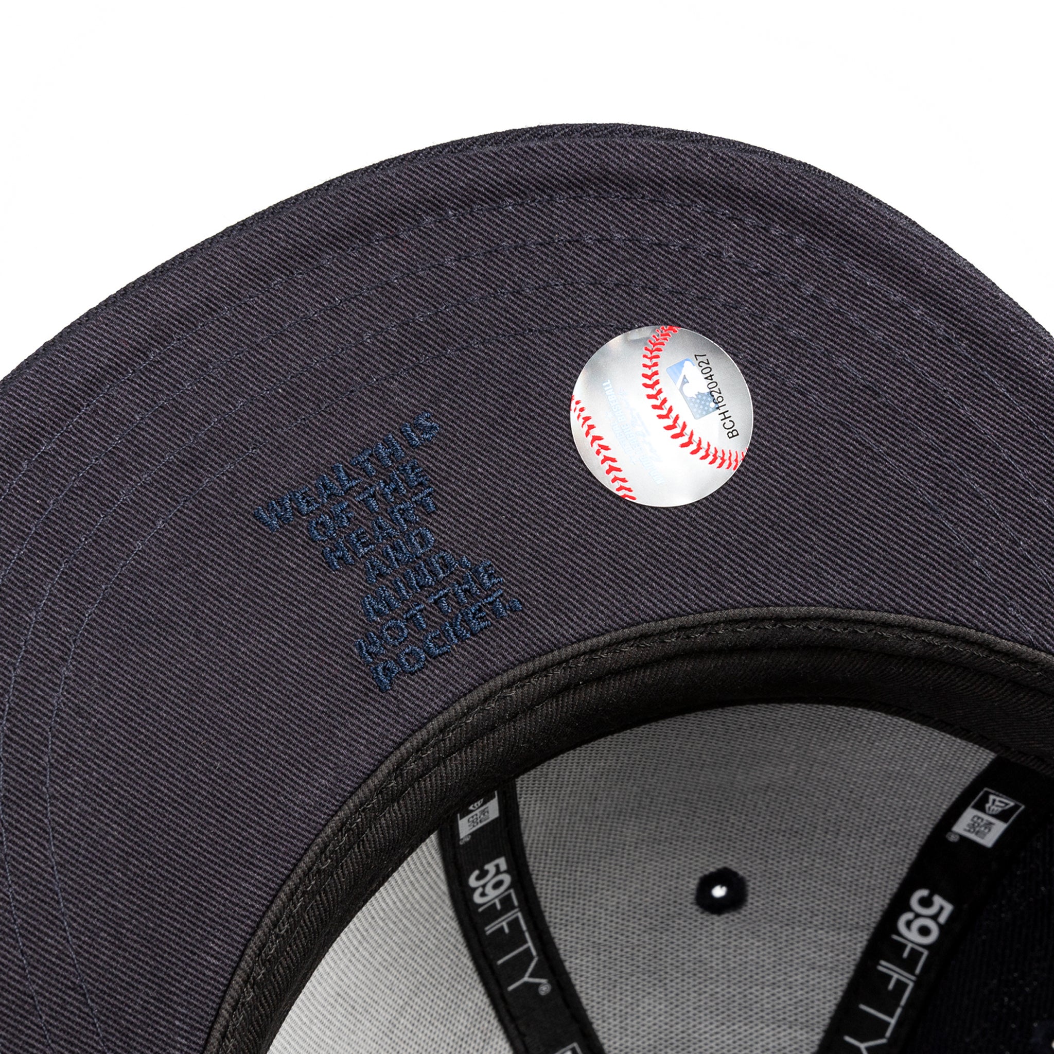 BBC X NEW YORK YANKEES LOGO FITTED HAT - NAVY